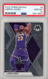 Graded 2019 Panini Mosaic LeBron James #8 Basketball Card PSA 10 Gem Mint