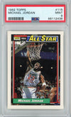 Graded 1992 Topps Michael Jordan #115 Basketball Card PSA 9 Mint