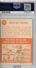 Graded 1963 Topps Green Bay Packers #97 Football Card PSA 6 EX-MT