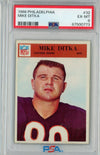 Graded 1966 Philadelphia Mike Ditka #32 Football Card PSA 6 EX-MT