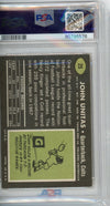 Graded 1969 Topps John Johnny Unitas #25 Football Card PSA 6 EX-MT