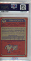 Graded 1973 Topps Terry Bradshaw #15 Football Card PSA 3 Very Good