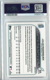 Graded 2022 Topps Complete Set Julio Rodriguez #659 582 Montgomery Club Rookie RC Baseball Card PSA 10 Gem Mint