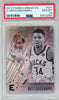 Graded 2019 Panini Chronicles Giannis Antetokounmpo #221 Basketball Card PSA 10 Gem Mint