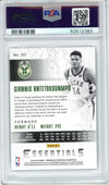 Graded 2019 Panini Chronicles Giannis Antetokounmpo #221 Basketball Card PSA 10 Gem Mint