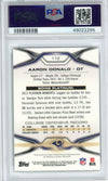 Graded 2014 Topps Platinum Aaron Donald #112 Rookie RC Football Card PSA 10 Gem Mint