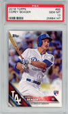 Graded 2016 Topps Corey Seager #85 Batting Rookie RC Baseball Card PSA 10 Gem Mint