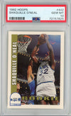 Graded 1992 Hoops Shaquille O'Neal #442 Rookie RC Basketball Card PSA 10 Gem Mint