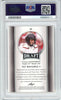 Graded 2017 Leaf Draft Patrick Mahomes II Gold #56 Rookie RC Football Card PSA 10 Gem Mint