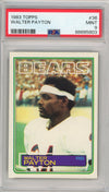 Graded 1983 Topps Walter Payton #36 Football Card PSA 9 Mint