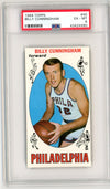 Graded 1969 Topps Billy Cunningham #40 Rookie RC Basketball Card PSA 6 EX-MT