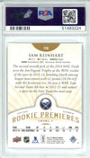 Graded 2014 Upper Deck Trilogy Sam Reinhart #118 Rookie RC Hockey Card PSA 10 Gem Mint