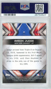 Graded 2017 Topps Fire Aaron Judge #62 Rookie RC Baseball Card PSA 10 Gem Mint