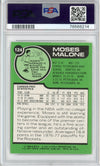 Graded 1977 Topps Moses Malone #124 Basketball Card PSA 9 Mint