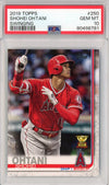 Graded 2019 Topps Shohei Ohtani #250 Swinging Rookie RC Baseball Card PSA 10 Gem Mint