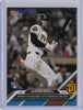 2024 Topps Now Jackson Merrill #343 Blue #/49 Rookie RC Baseball Card
