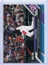 2024 Topps Now James Wood #373 Blue #/49 Rookie RC Baseball Card