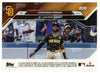 2024 Topps Now Jurickson Profar #808 Purple #/25 San Diego Padres Baseball Card