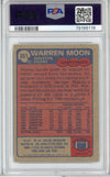 Graded 1985 Topps Warren Moon #251 Rookie RC Football Card PSA 7 NM