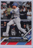 2024 Topps Now Freddie Freeman #880 Red #/10 Los Angeles Dodgers Baseball Card
