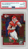 Graded 2017 Panini Donruss Optic Travis Kelce #65 Football Card PSA 10 Gem Mint
