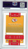 Graded 2017 Panini Donruss Optic Travis Kelce #65 Football Card PSA 10 Gem Mint