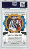 Graded 2020 Panini Certified Christian McCaffrey #SACM Seal Of Approval Football Card PSA 10 Gem Mint