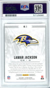 Graded 2020 Panini Illusions Lamar Jackson #3 Retail Football Card PSA 10 Gem Mint