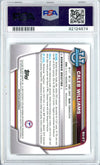 Graded 2023 Topps Bowman Chrome U NSCC Caleb Williams #27 Rookie RC Football Card PSA 10 Gem Mint