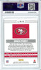 Graded 2022 Panini Chronicles Brock Purdy #PA19 Panini Rookie RC Football Card PSA 9 Mint