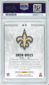 Graded 2020 Panini Illusions Drew Brees #78 Retail Football Card PSA 5 EX