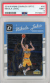 Graded 2016 Panini Donruss Optic Nikola Jokic #90 Basketball Card PSA 9 Mint