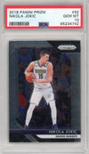 Graded 2018 Panini Prizm Nikola Jokic #92 Basketball Card PSA 10 Gem Mint