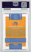 Graded 2017 Panini Donruss Optic Nikola Jokic #37 Basketball Card PSA 9 Mint