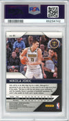 Graded 2018 Panini Prizm Nikola Jokic #92 Basketball Card PSA 10 Gem Mint