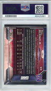 Graded 2015 Topps Chrome Odell Beckham Jr. #18 One Hand Catch Football Card PSA 10 Gem Mint