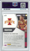 Graded 2020 Panini Prizm DP Tyrese Haliburton #10 Red Ice Rookie RC Basketball Card PSA 10 Gem Mint