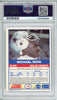 Graded 1989 Score Michael Irvin #18 Rookie RC Football Card PSA 9 Mint