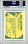 Graded 1989 Topps Traded Troy Aikman #70T Rookie RC Football Card PSA 9 Mint