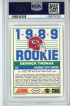 Graded 1989 Score Derrick Thomas #258 Rookie RC Football Card PSA 9 Mint