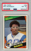 Graded 1984 Topps Eric Dickerson #280 Rookie RC Football Card PSA 8 NM-MT