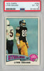 Graded 1975 Topps Lynn Swann #282 Rookie RC Football Card PSA 6 EX-MT