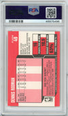 Graded 1989 Fleer Dennis Rodman #49 2nd Year Basketball Card PSA 9 Mint