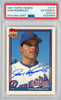 Graded 1991 Topps Traded Ivan Pudge Rodriguez #101T Rookie RC Baseball Card PSA 9 Auto Grade Mint