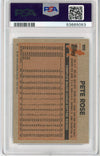 Graded 1983 Topps Pete Rose #100 Baseball Card PSA 5 Excellent