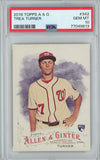 Graded 2016 Topps Allen & Ginter Trea Turner #342 Rookie RC Baseball Card PSA 10 Gem Mint