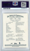 Graded 2016 Topps Allen & Ginter Trea Turner #342 Rookie RC Baseball Card PSA 10 Gem Mint