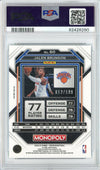 Graded 2022 Prizm Monopoly Jalen Brunson #60 Light Blue Basketball Card PSA 10 Gem Mint