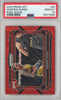 Graded 2023 Prizm UFC Amanda Nunes #66 Ruby Wave UFC MMA Card PSA 10 Gem Mint