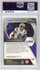 Graded 2021 Prizm Draft Picks Justin Jefferson #56 Rookie RC Football Card PSA 10 Gem Mint